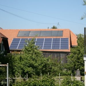 11 kWh stockage électrique à Sutz (BE)