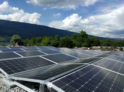 29.700 kWp in Sutz (BE) / Camping